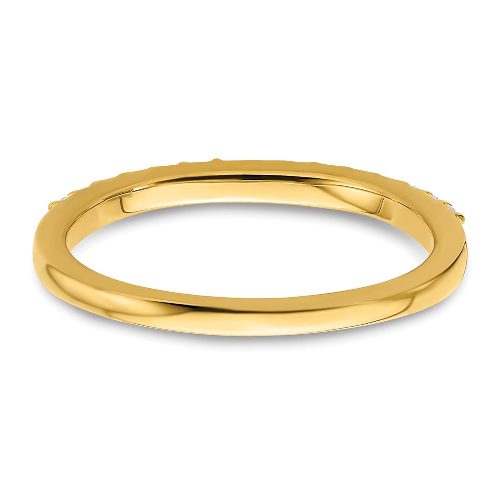 Buy Stylish 14K Gold Wedding Band Set with 1/5 Carat Diamonds - Affordable Luxury!