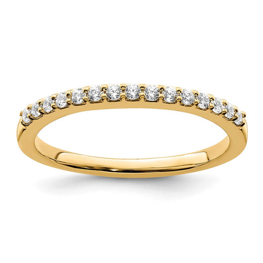 Buy Stylish 14K Gold Wedding Band Set with 1/5 Carat Diamonds - Affordable Luxury!