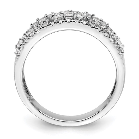 Buy Designer 14K White Gold 7/8 Carat Diamond Eternity Band - Luxury Value!