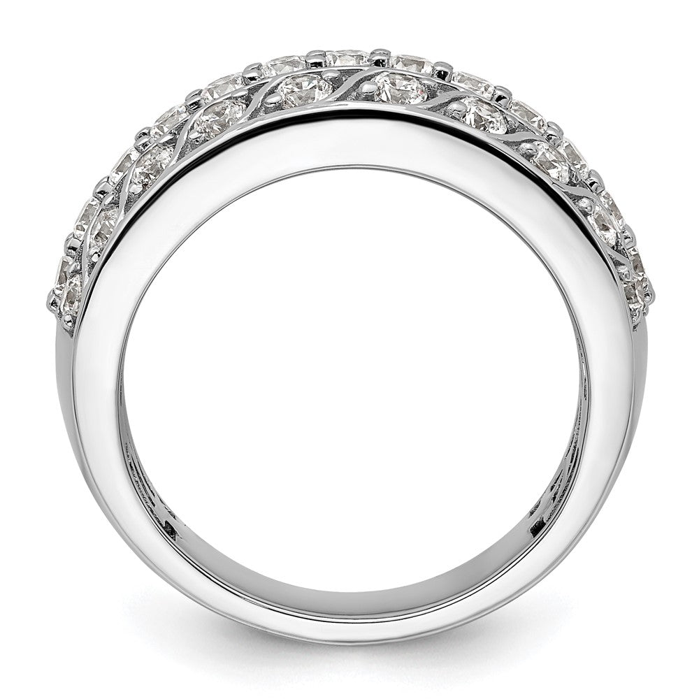 Shop Stylish 14K White Gold Lab-Grown Diamond Band - VS/SI+ Clarity, G Color