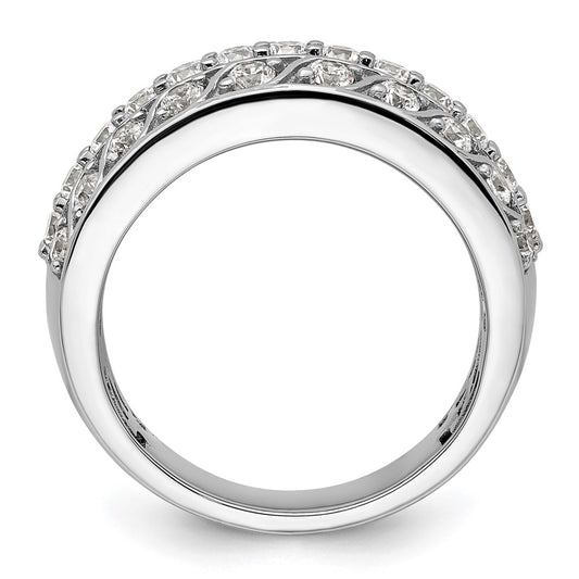 Shop Stylish 14K White Gold Lab-Grown Diamond Band - VS/SI+ Clarity, G Color