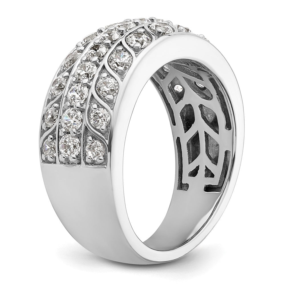 Shop Stylish 14K White Gold Lab-Grown Diamond Band - VS/SI+ Clarity, G Color