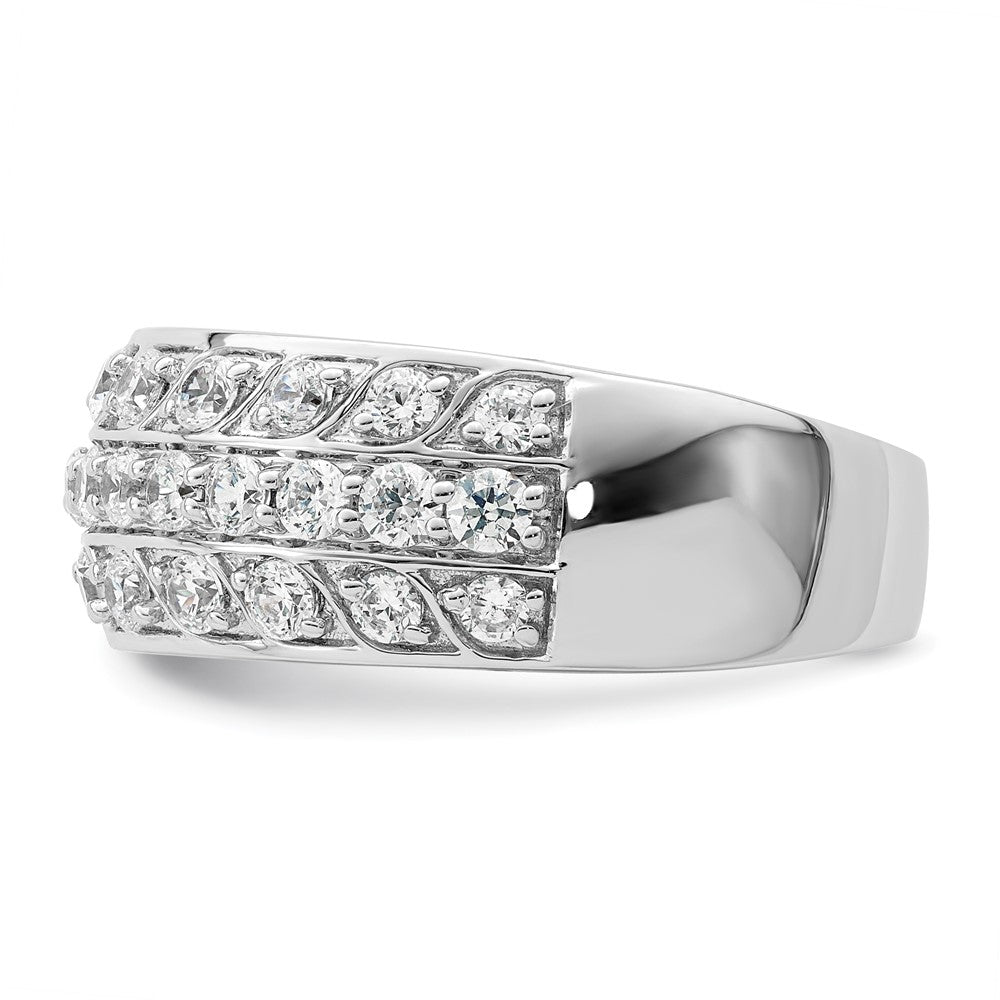 Buy 14K White Gold 1.25 Carat Diamond Eternity Band | Stylish Luxury Ring