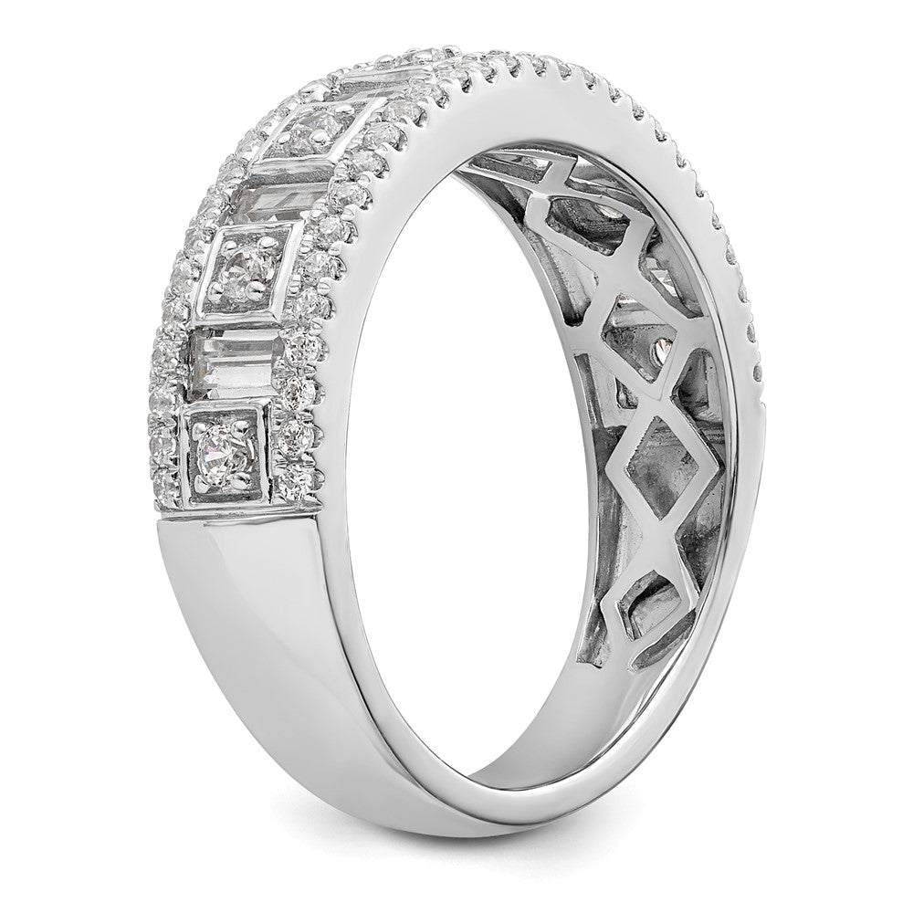 Buy Stylish 14K White Gold 7/8 Carat Diamond Eternity Band - Luxury Value