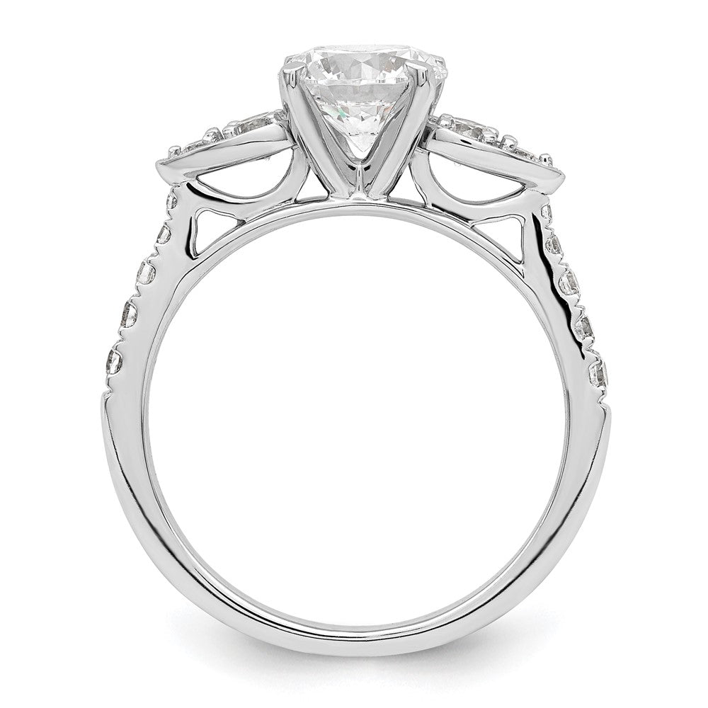 Buy Exclusive 14K White Gold Semi-Mount Engagement Ring, 1.25 Carat Style