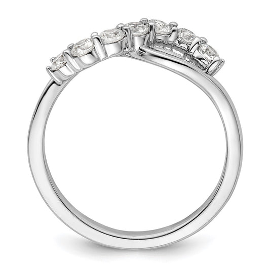 Shop Exclusive 14K White Gold Lab-Grown Diamond Band - Stylish, VS/SI+ Quality