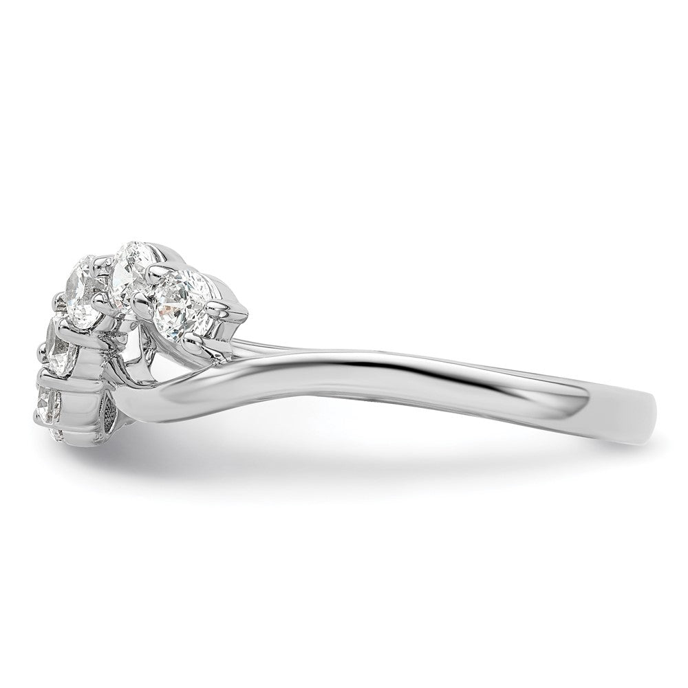 Shop Exclusive 14K White Gold Lab-Grown Diamond Band - Stylish, VS/SI+ Quality