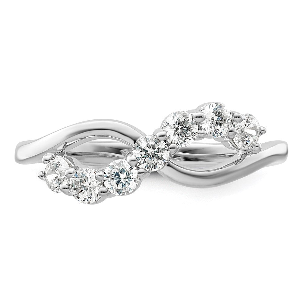 Shop Exclusive 14K White Gold Lab-Grown Diamond Band - Stylish, VS/SI+ Quality