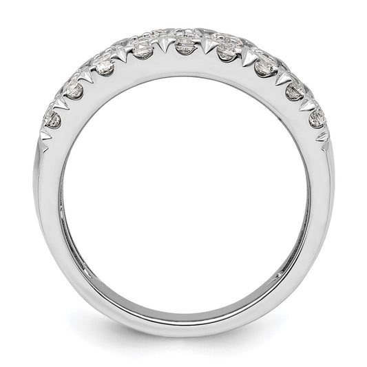 Exclusive 14K White Gold 2-Carat Lab-Grown Diamond Fashion Band - Stylish Value