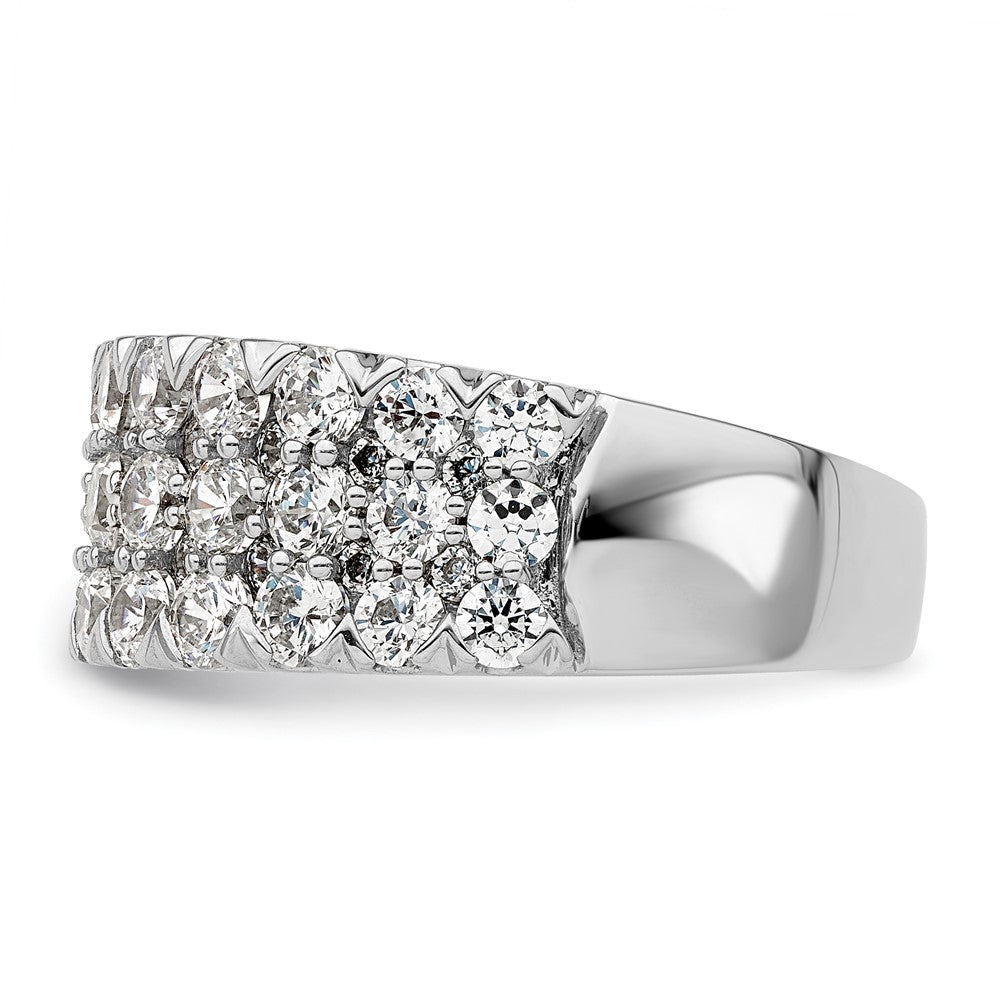 Exclusive 14K White Gold 2-Carat Lab-Grown Diamond Fashion Band - Stylish Value