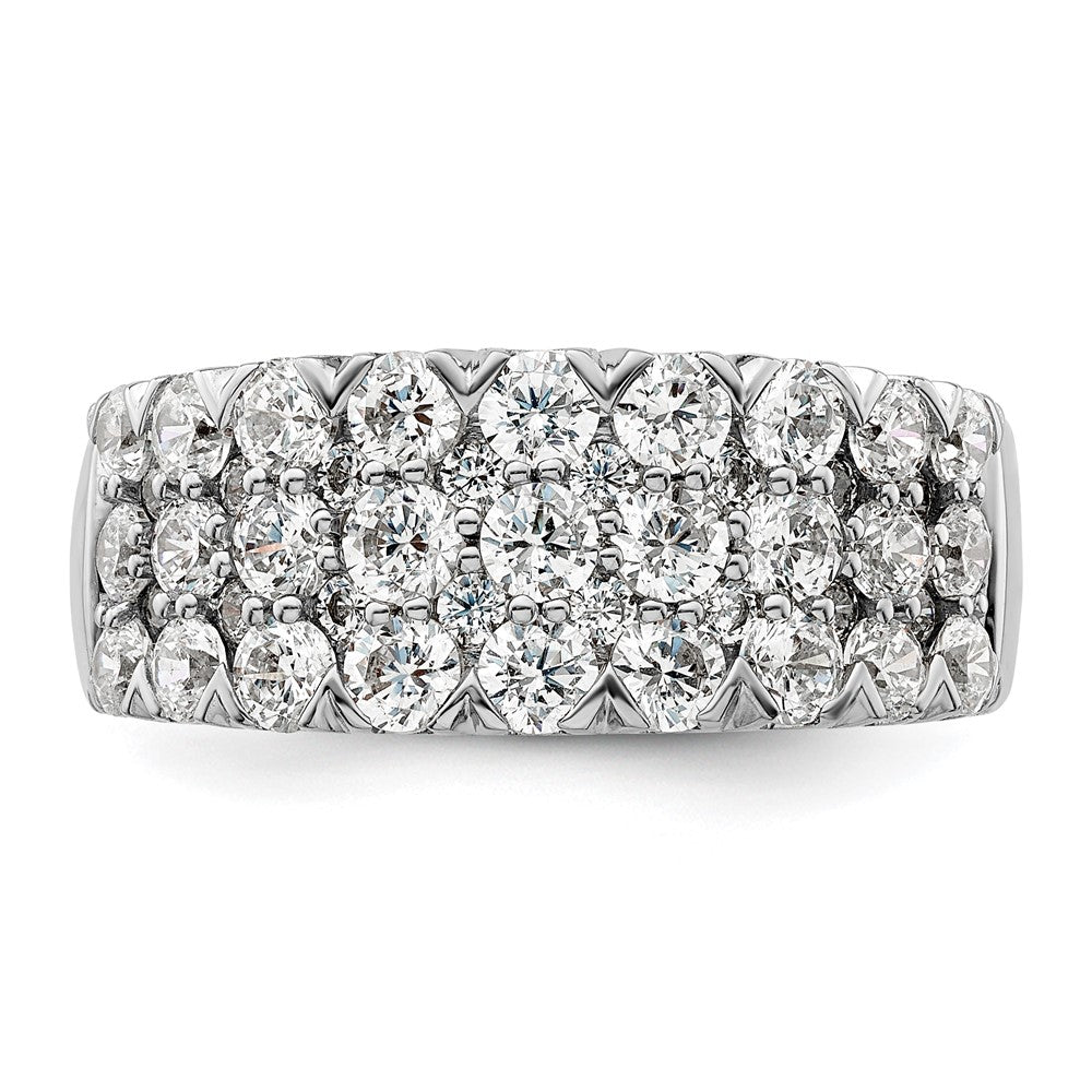 Exclusive 14K White Gold 2-Carat Lab-Grown Diamond Fashion Band - Stylish Value