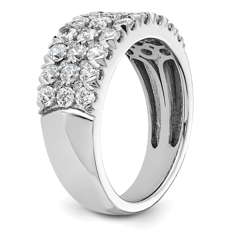 Buy Stylish 14K White Gold Pave Set Diamond Ring - 1.5 Carats Luxury Value!
