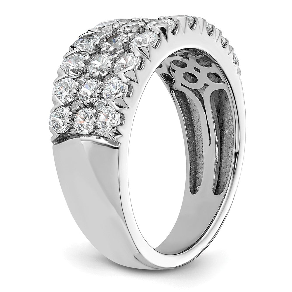 Exclusive 14K White Gold Pave Set 2-Carat Diamond Engagement Ring - Luxury Value