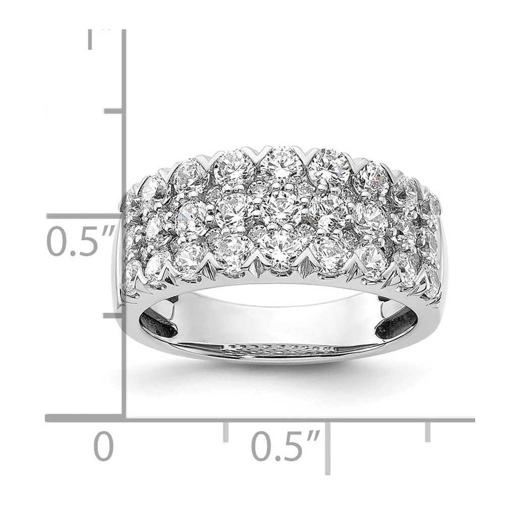 Exclusive 14K White Gold Pave Set 2-Carat Diamond Engagement Ring - Luxury Value