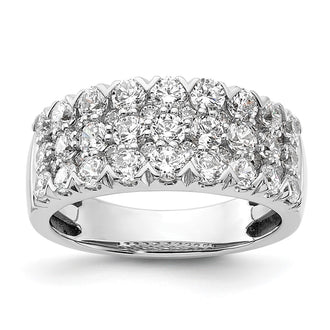 Exclusive 14K White Gold Pave Set 2-Carat Diamond Engagement Ring - Luxury Value