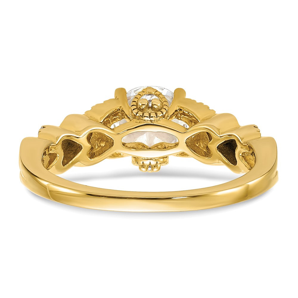 Buy Exclusive 14K Gold Diamond Semi-Mount Engagement Ring - Stylish Design