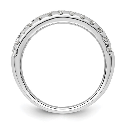 Shop Exclusive 14K White Gold Lab-Grown Diamond Band - VS/SI+ G Color, Stylish Design
