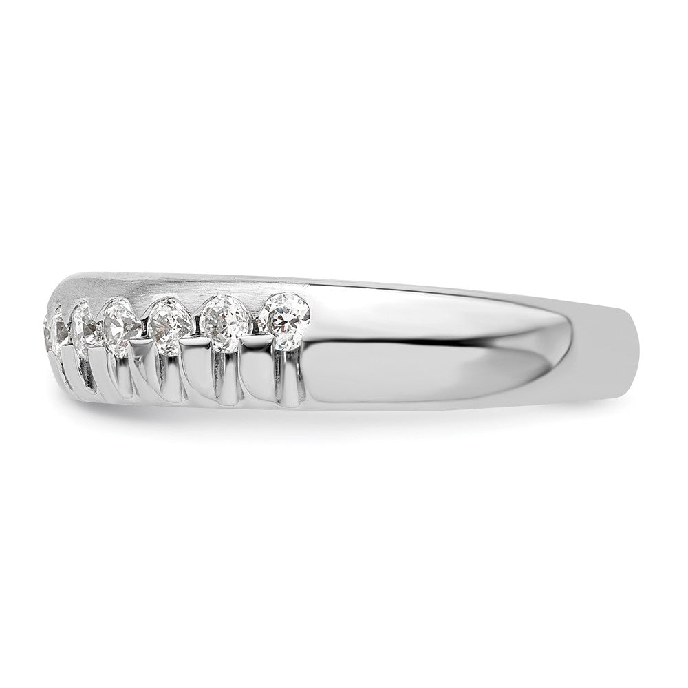 Shop Exclusive 14K White Gold Lab-Grown Diamond Band - VS/SI+ G Color, Stylish Design