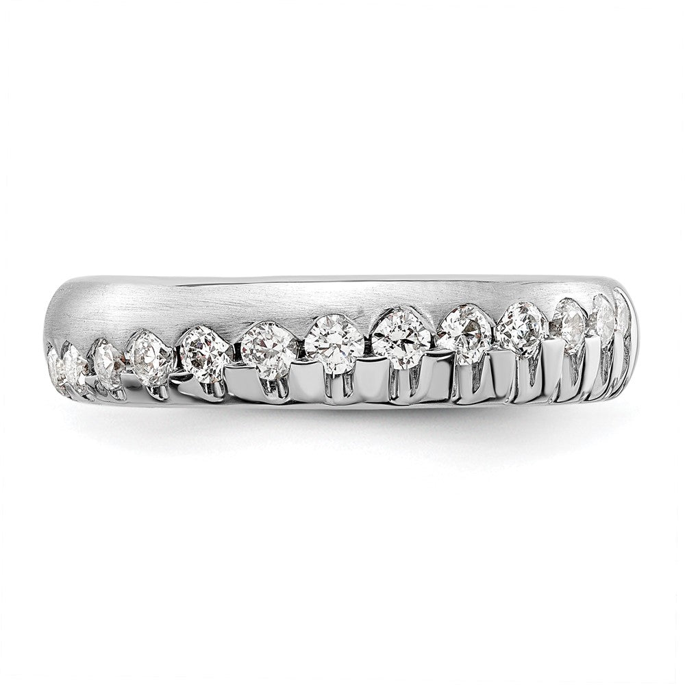 Shop Exclusive 14K White Gold Lab-Grown Diamond Band - VS/SI+ G Color, Stylish Design