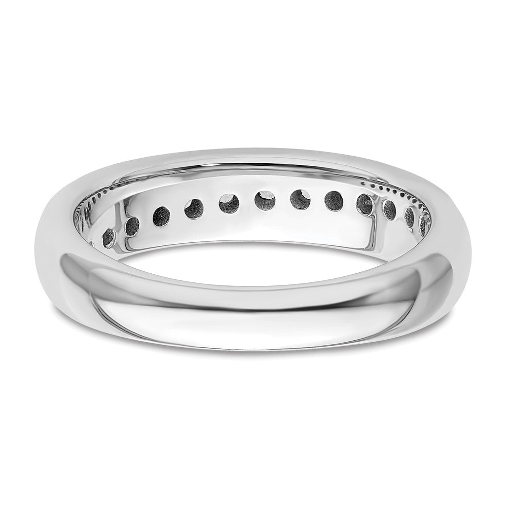 Shop Exclusive 14K White Gold Lab-Grown Diamond Band - VS/SI+ G Color, Stylish Design