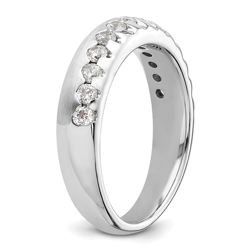 Shop Exclusive 14K White Gold Lab-Grown Diamond Band - VS/SI+ G Color, Stylish Design