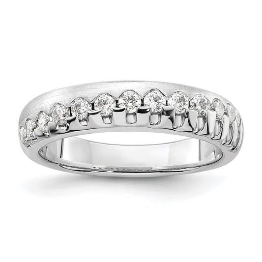 Shop Exclusive 14K White Gold Lab-Grown Diamond Band - VS/SI+ G Color, Stylish Design