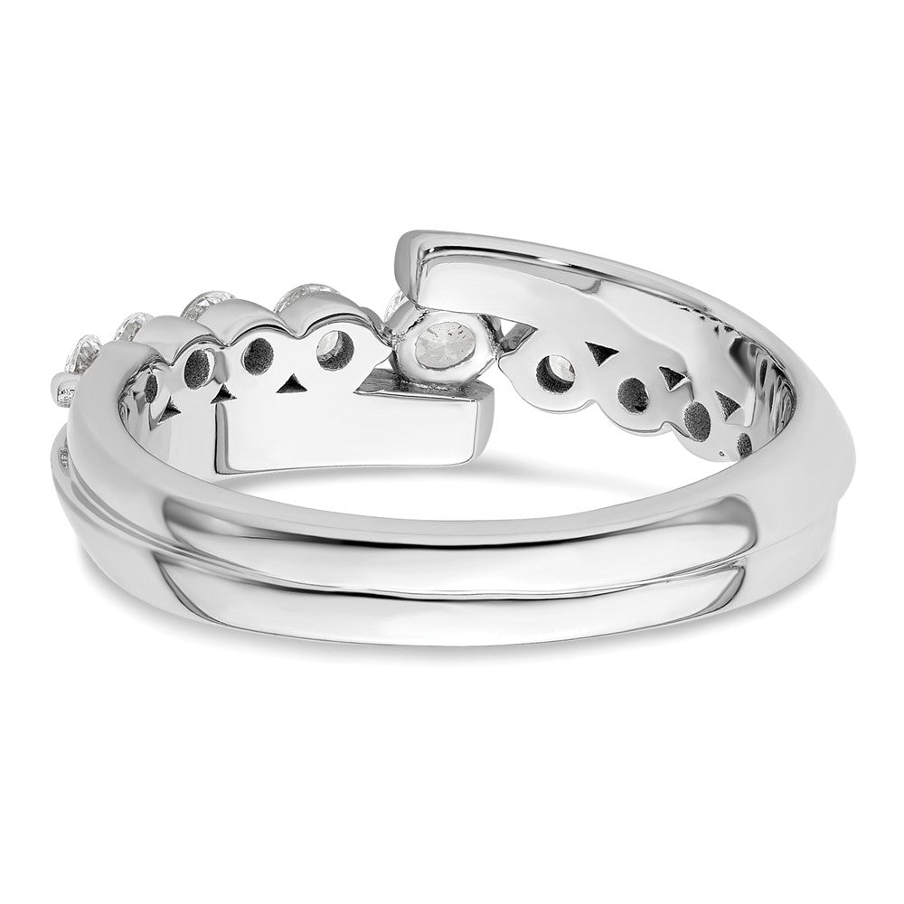 Shop Stylish 14K White Gold 1/2 Carat Lab-Grown Diamond Band - VS/SI+ Quality