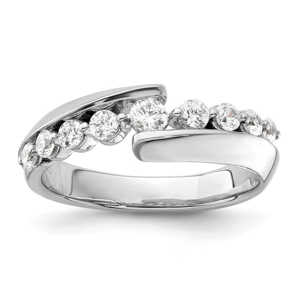 Shop Stylish 14K White Gold 1/2 Carat Lab-Grown Diamond Band - VS/SI+ Quality
