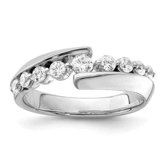 Shop Stylish 14K White Gold 1/2 Carat Lab-Grown Diamond Band - VS/SI+ Quality