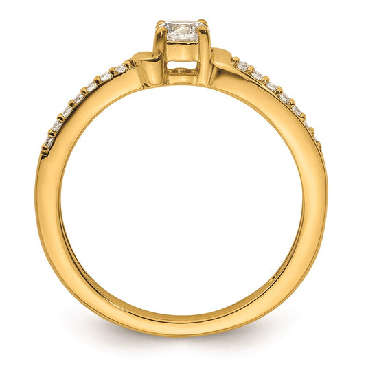 Buy 14K Gold Diamond Engagement Ring Set - Stylish, High-Quality Design!