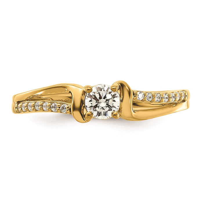 Buy 14K Gold Diamond Engagement Ring Set - Stylish, High-Quality Design!-4