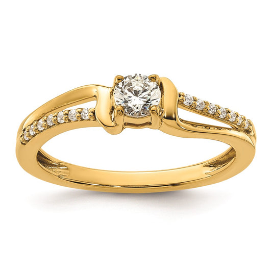 Buy 14K Gold Diamond Engagement Ring Set - Stylish, High-Quality Design!