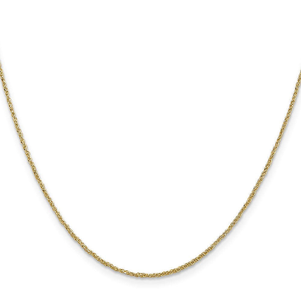 High-Quality 14K Gold 16-Inch Ropa Chain, 1.1mm - Stylish & Affordable!