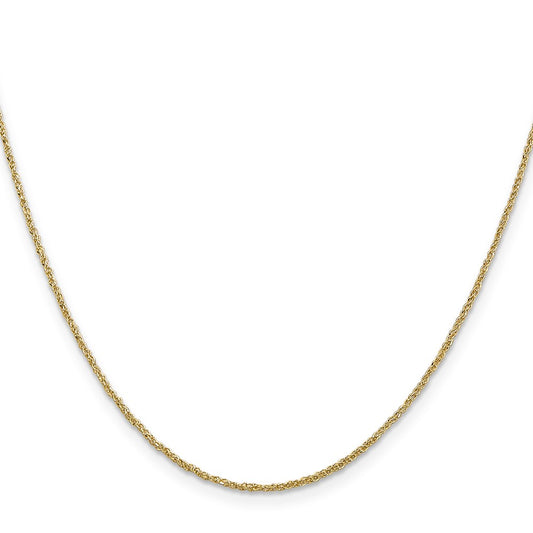 Buy Exclusive 14K Gold 14-Inch 1.1mm Ropa Chain - Stylish & Affordable!