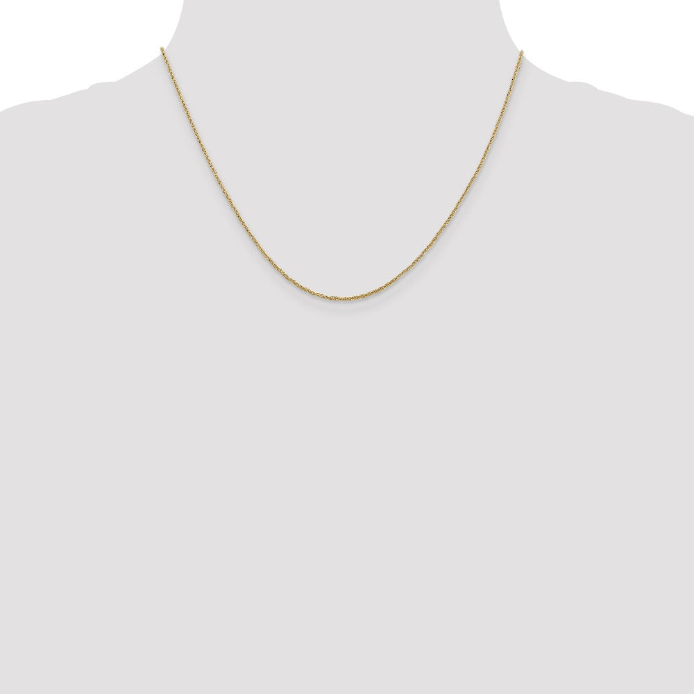 High-Quality 14K Gold 18-Inch 1.1mm Ropa Chain - Affordable Luxury Jewelry