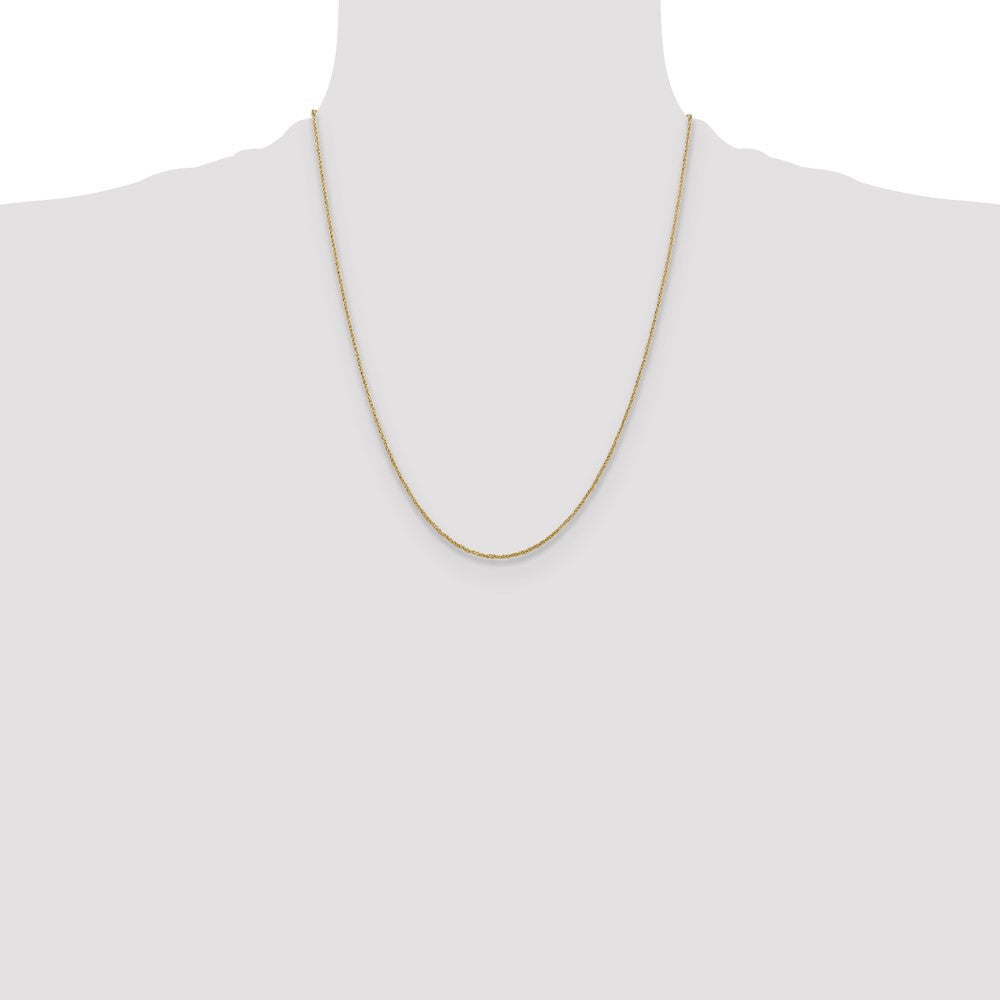 Exclusive 14K Gold 1.1mm Ropa Chain Necklace - Stylish Luxury Piece
