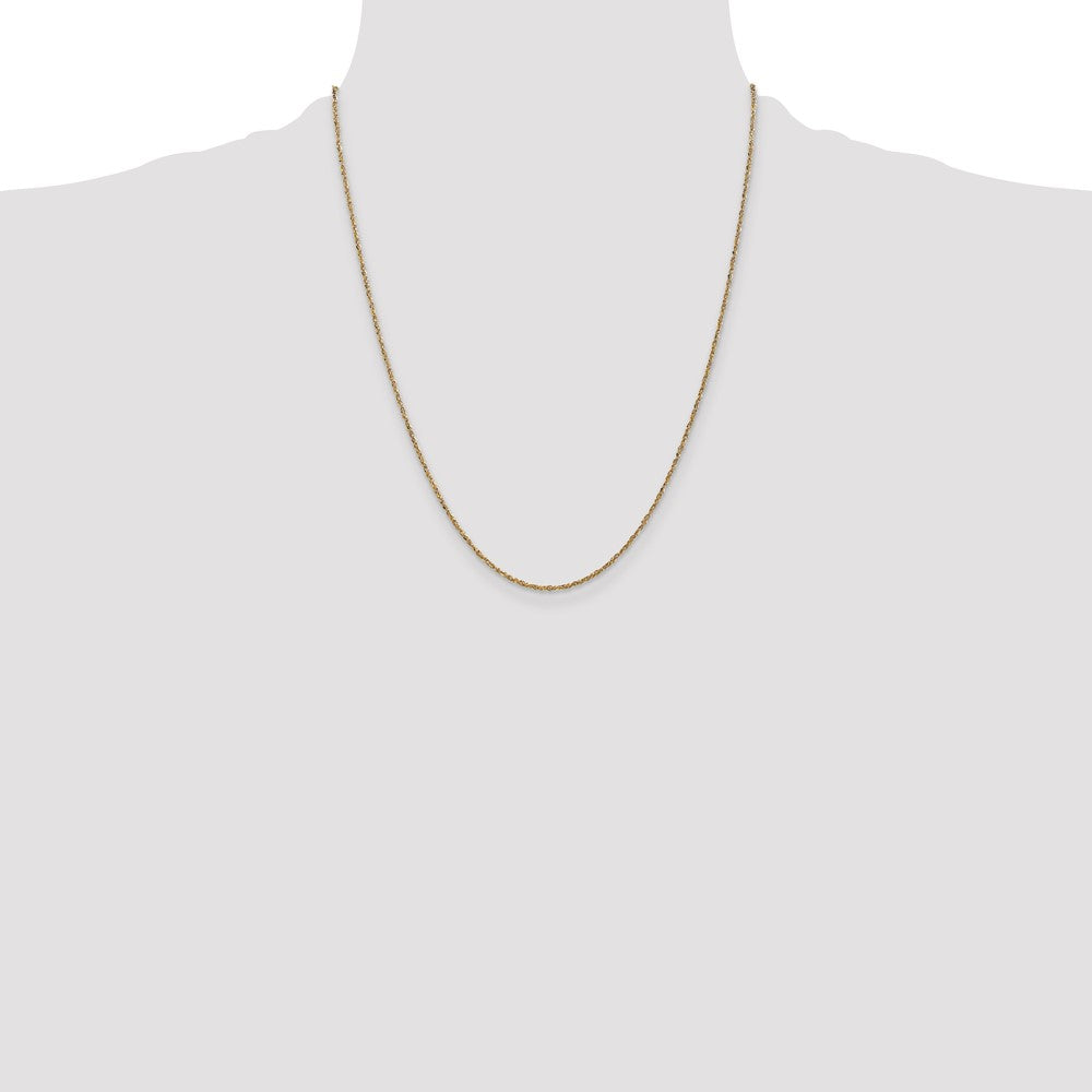 Shop 14K Gold 1.7mm Ropa Chain Necklace | Luxury Style at Affordable Prices