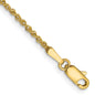 Buy Stylish 14K Gold Ropa Anklet 9-Inch 1.7mm - Affordable Luxury Accessory-7