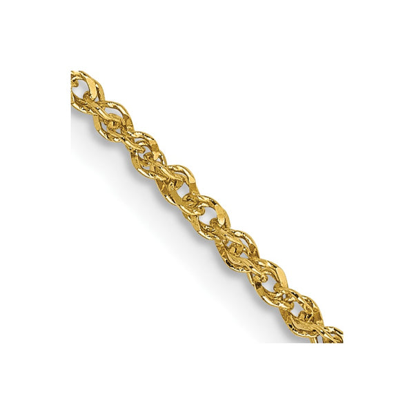 14K Gold 1.7mm Ropa Chain Necklace