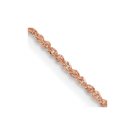 High-Quality 14K Rose Gold 24-Inch 1.10mm Ropa Chain - Stylish & Affordable!