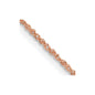 Exclusive 14K Rose Gold 16-Inch Ropa Chain, 1.10mm, Stylish Spring Ring Clasp-1