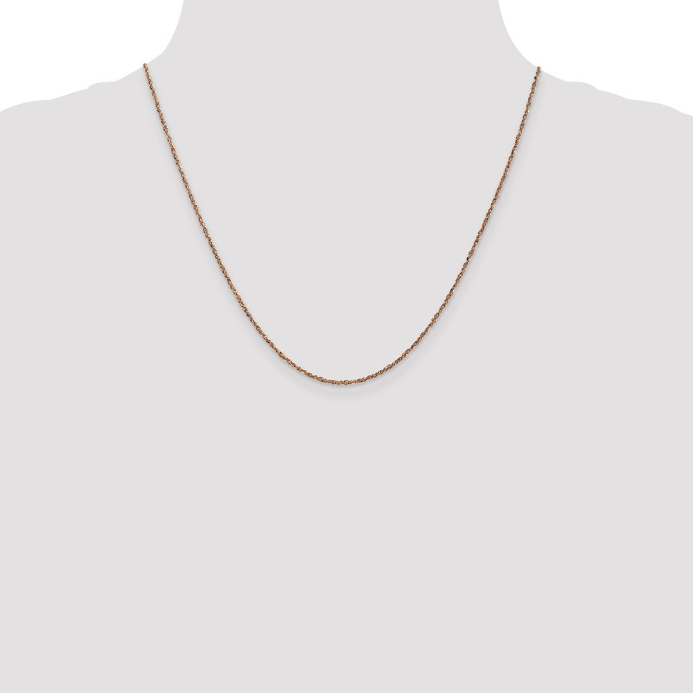 Buy Exclusive 14K Rose Gold Ropa Chain - 20-Inch, 1.7mm, Stylish Design