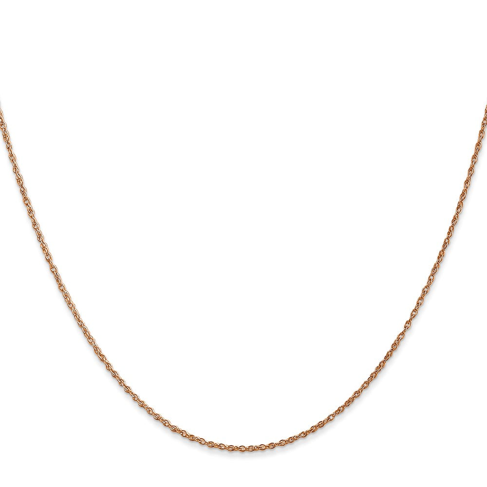 High-Quality 14K Rose Gold Baby Rope Chain 24-Inch, Stylish & Affordable!