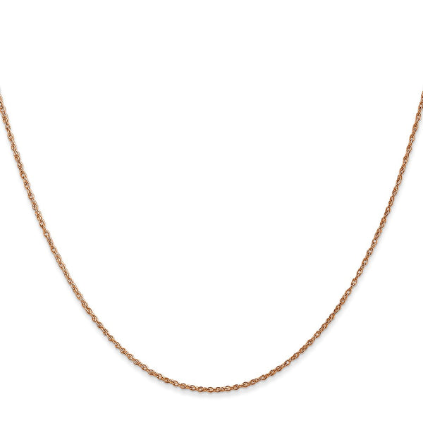 14K Rose Gold Baby Rope Chain