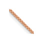 Shop Exclusive 14K Rose Gold 22-Inch Box Link Chain - Stylish 1mm Design-4