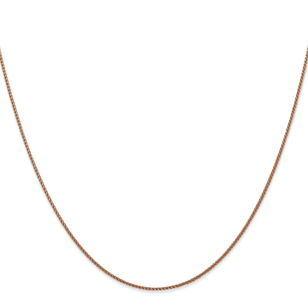 Shop Stylish 14K Rose Gold 20-Inch Diamond-Cut Spiga Chain - 1.05mm