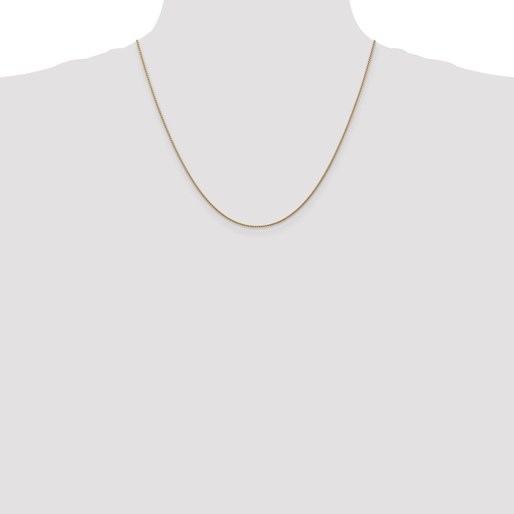 Shop Stylish 14K Rose Gold 20-Inch Diamond-Cut Spiga Chain - 1.05mm