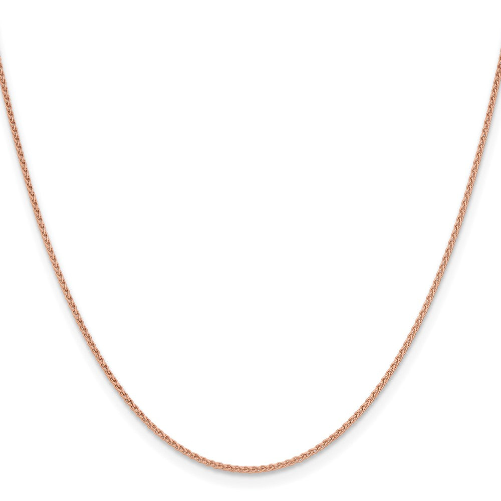 Shop Stylish 14K Rose Gold 20-Inch Spiga Chain - 1.25mm, Luxury Quality!