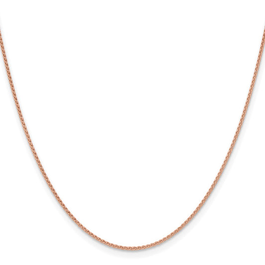 Buy Stylish 30-Inch 14K Rose Gold Spiga Chain - 1.25mm, Lobster Clasp