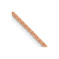 Buy Stylish 14K Rose Gold 22-Inch Diamond-Cut Spiga Chain - 1.25mm Quality-3